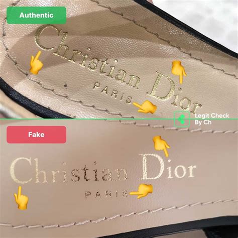 christian dior shoes real vs fake|are dior heels real.